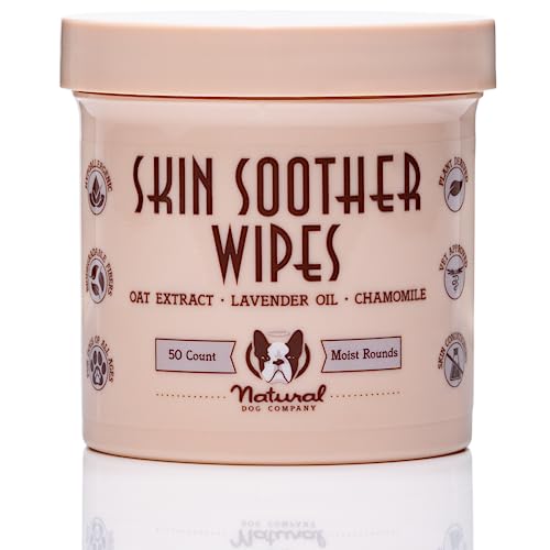 Natural Dog Company Skin Soother Wipes - Top Frenchie