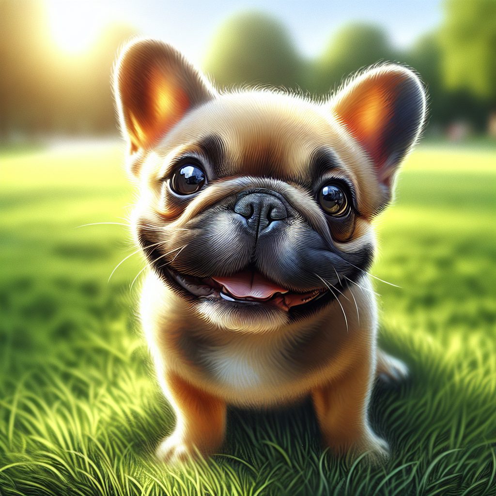 Fluffy French Bulldog - Top Frenchie